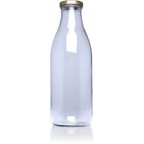 Botella de vidrio con tapa rosca (500ml - 1000ml)