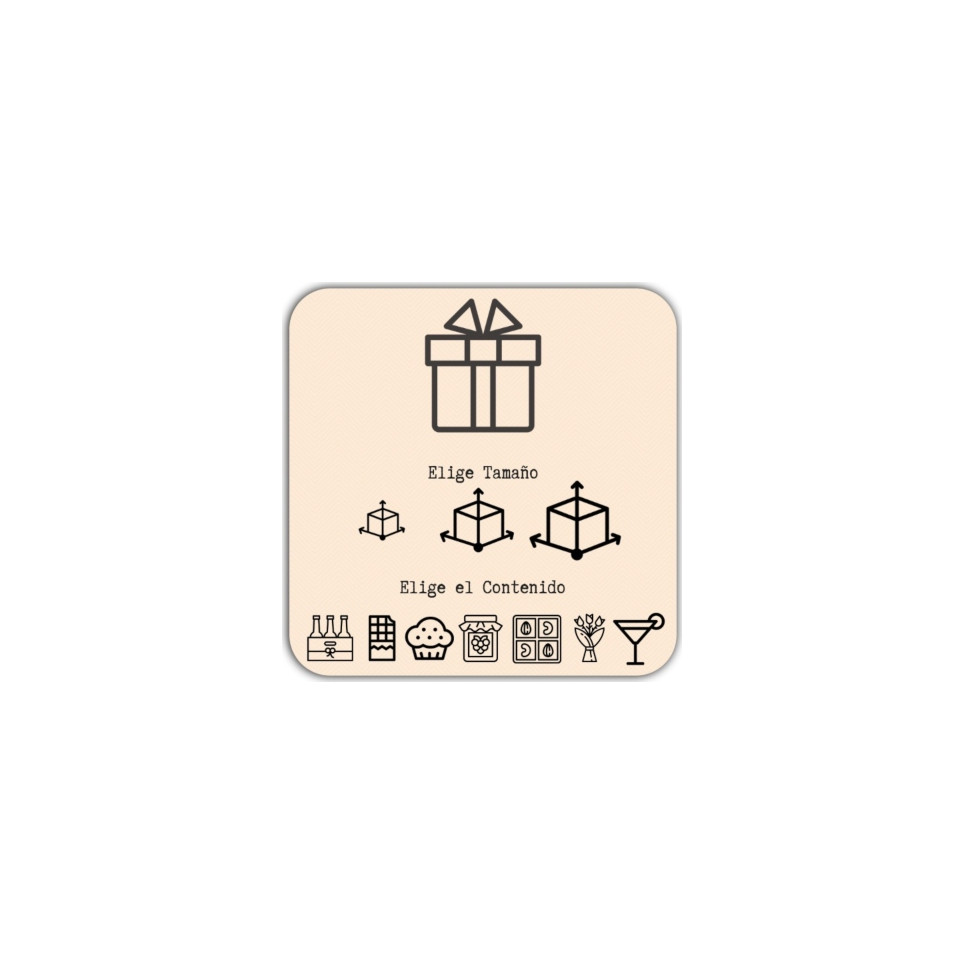 Cesta REGALO  -  (100% Customizable)