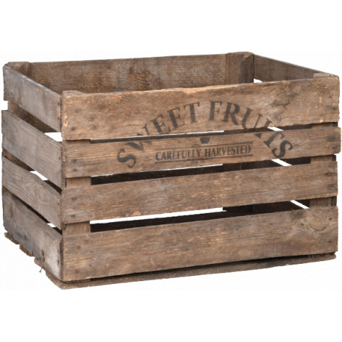 Caja Fruta madera VINTAGE